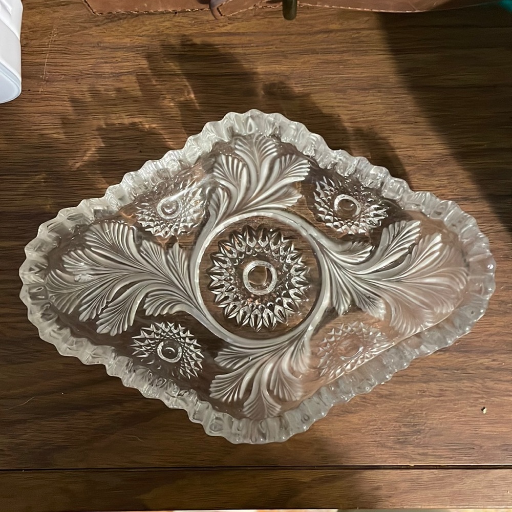 Vintage Glass Dish